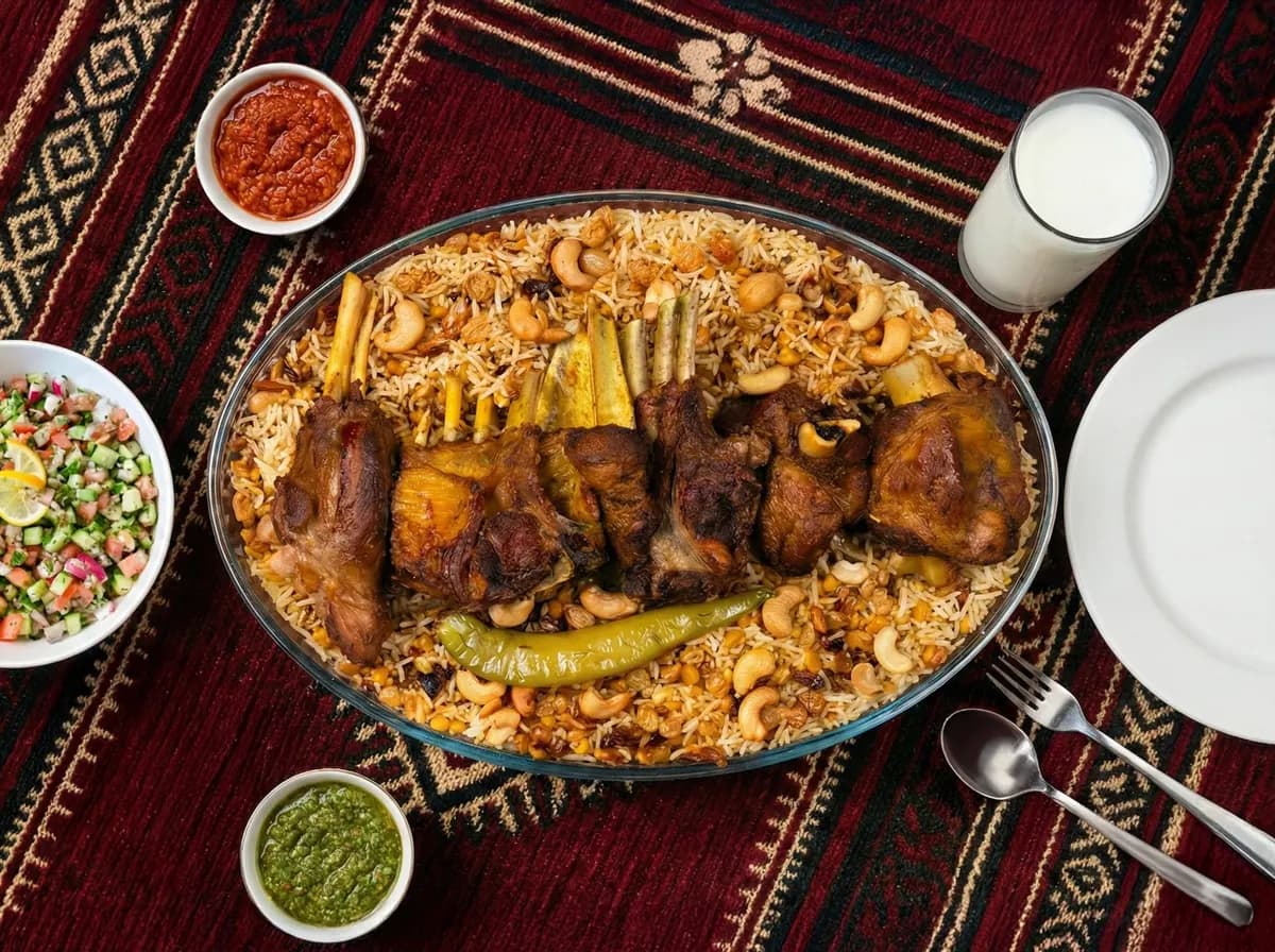 Mammoush meat